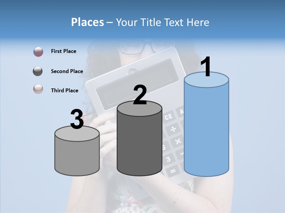 Brunette Sexy Female PowerPoint Template