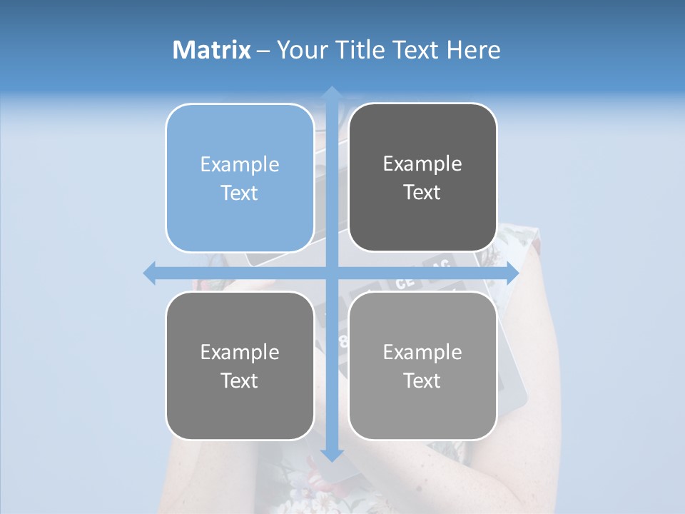 Brunette Sexy Female PowerPoint Template