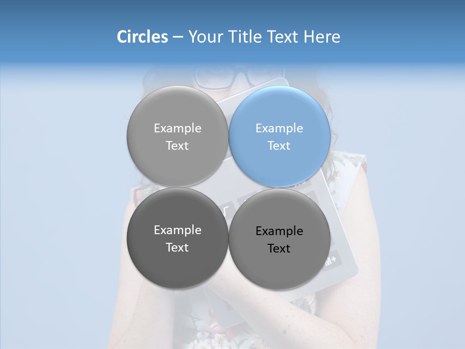 Brunette Sexy Female PowerPoint Template