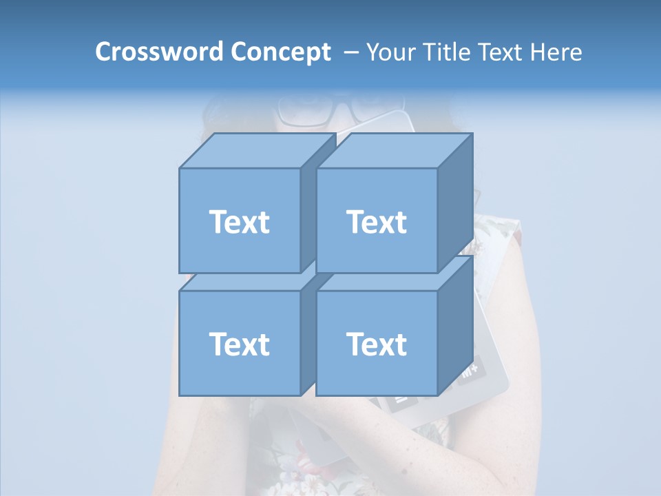 Brunette Sexy Female PowerPoint Template