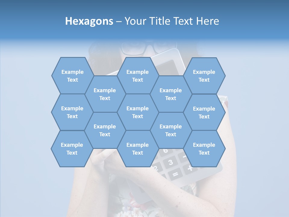 Brunette Sexy Female PowerPoint Template