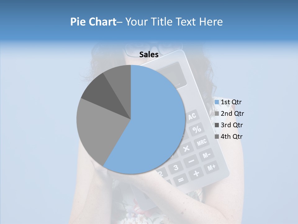 Brunette Sexy Female PowerPoint Template