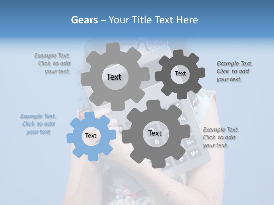 Brunette Sexy Female PowerPoint Template