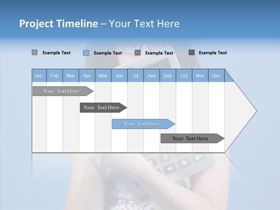 Brunette Sexy Female PowerPoint Template