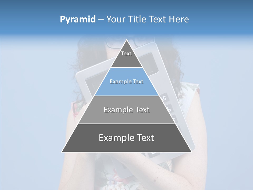 Brunette Sexy Female PowerPoint Template