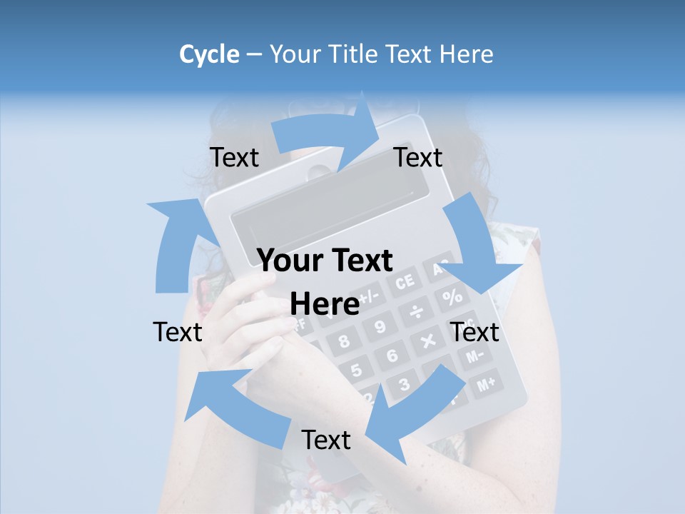 Brunette Sexy Female PowerPoint Template