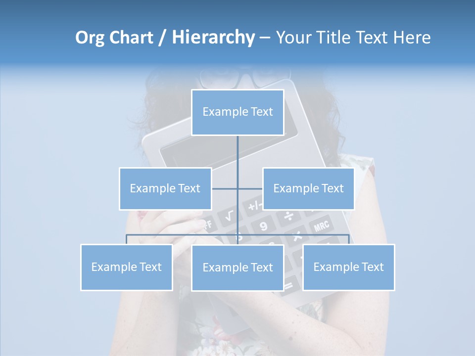 Brunette Sexy Female PowerPoint Template