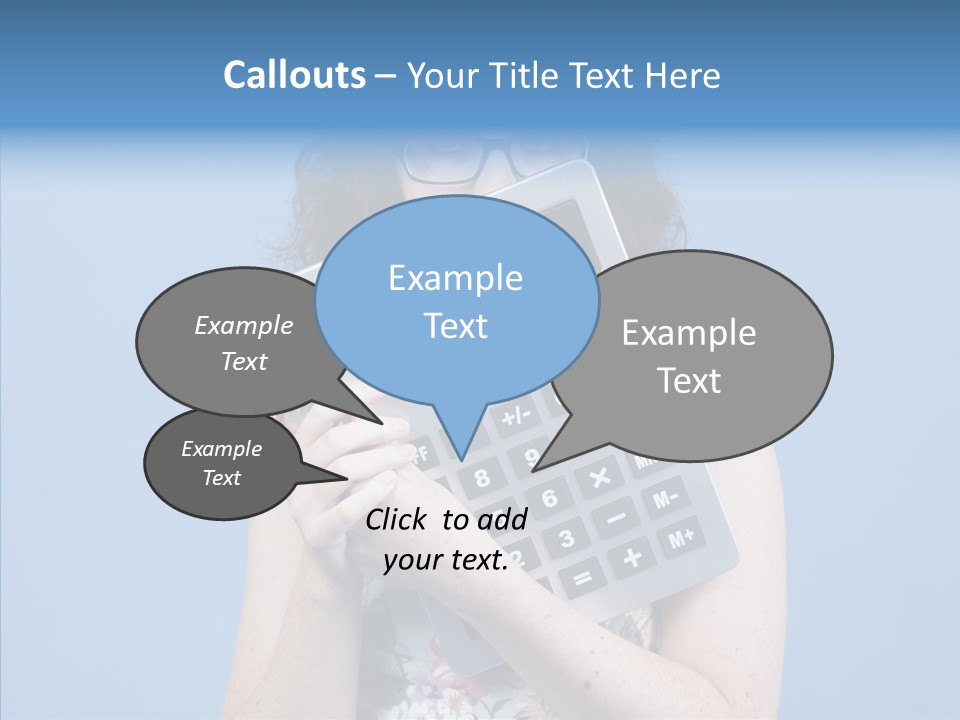 Brunette Sexy Female PowerPoint Template