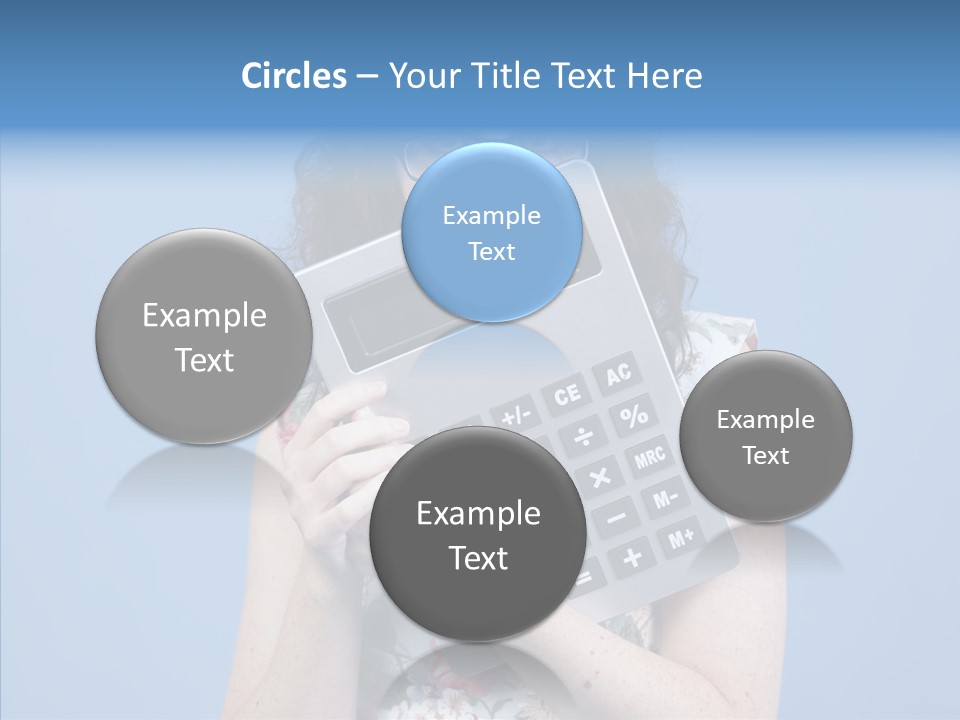 Brunette Sexy Female PowerPoint Template