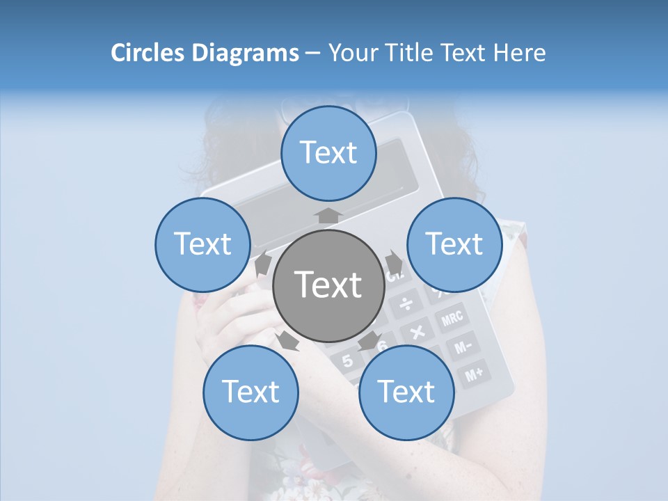 Brunette Sexy Female PowerPoint Template