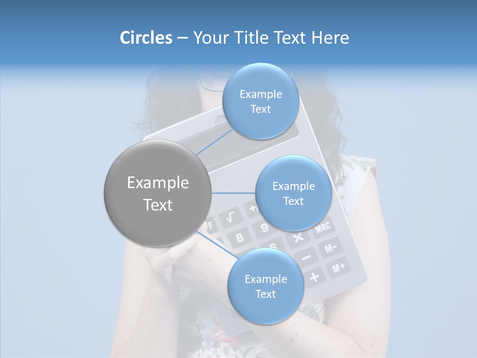 Brunette Sexy Female PowerPoint Template