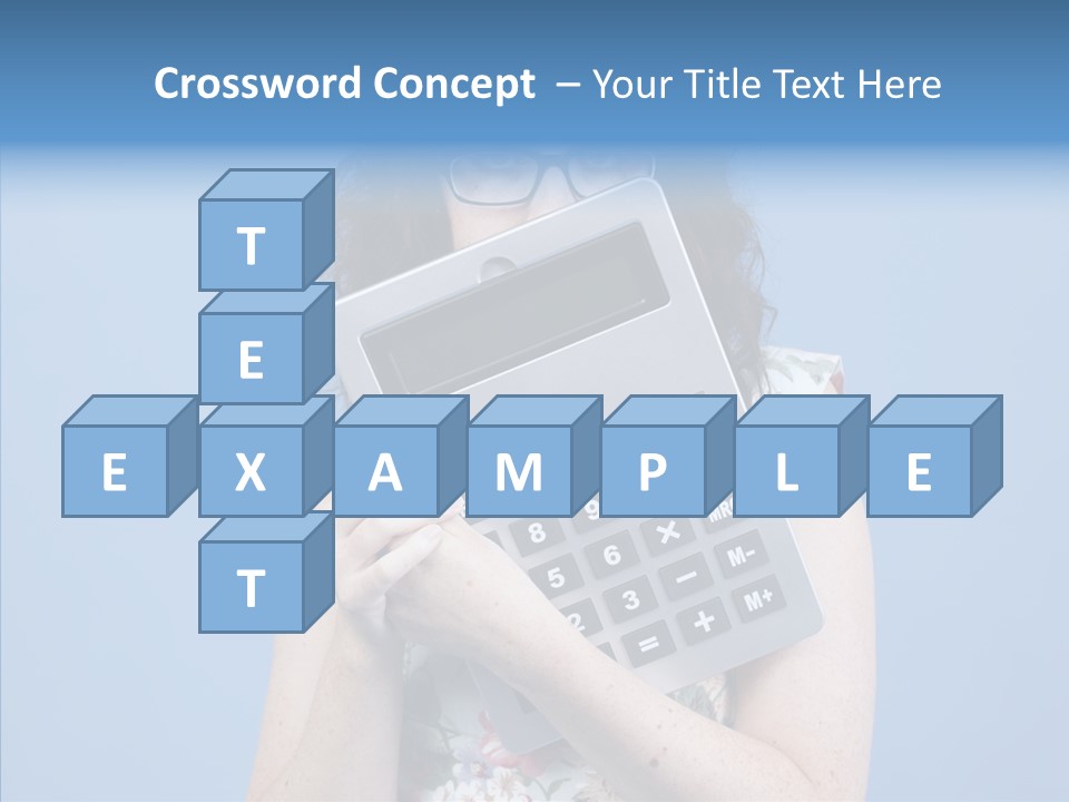 Brunette Sexy Female PowerPoint Template