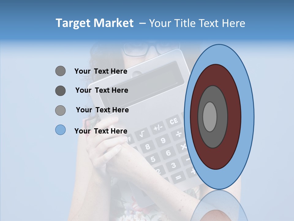 Brunette Sexy Female PowerPoint Template