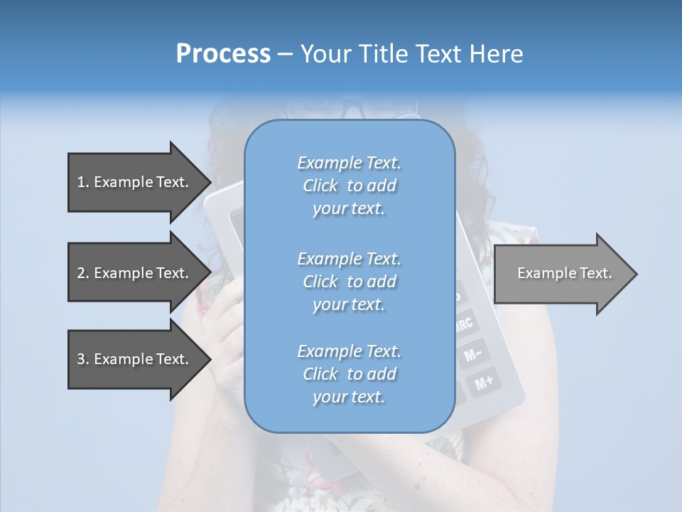Brunette Sexy Female PowerPoint Template