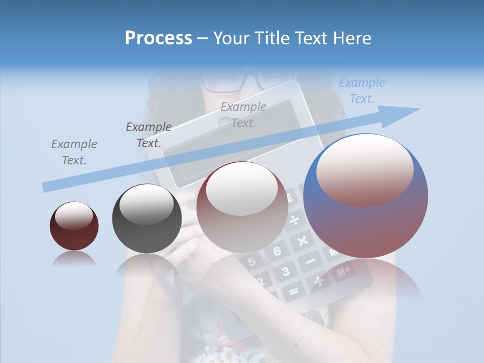 Brunette Sexy Female PowerPoint Template