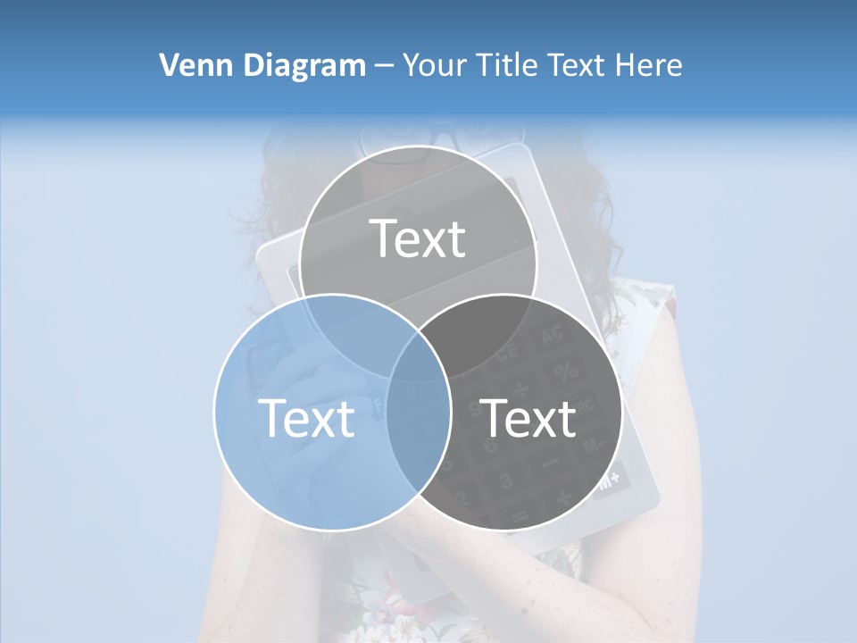 Brunette Sexy Female PowerPoint Template