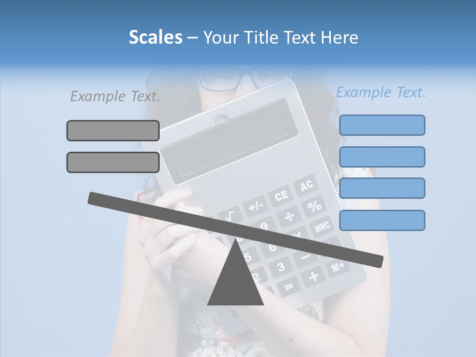 Brunette Sexy Female PowerPoint Template