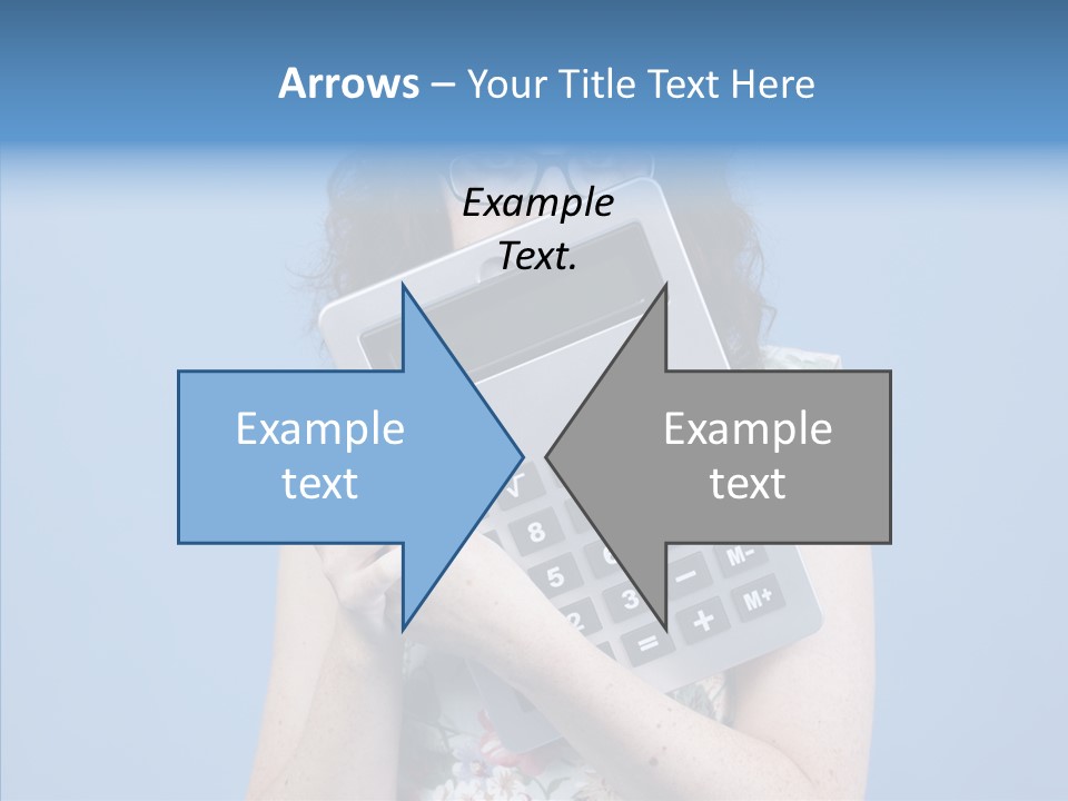 Brunette Sexy Female PowerPoint Template