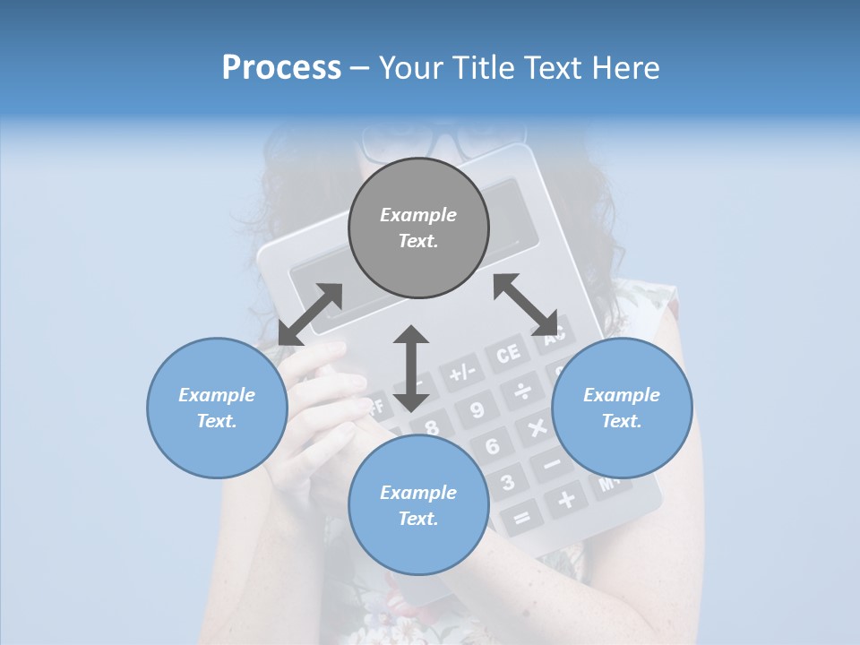 Brunette Sexy Female PowerPoint Template