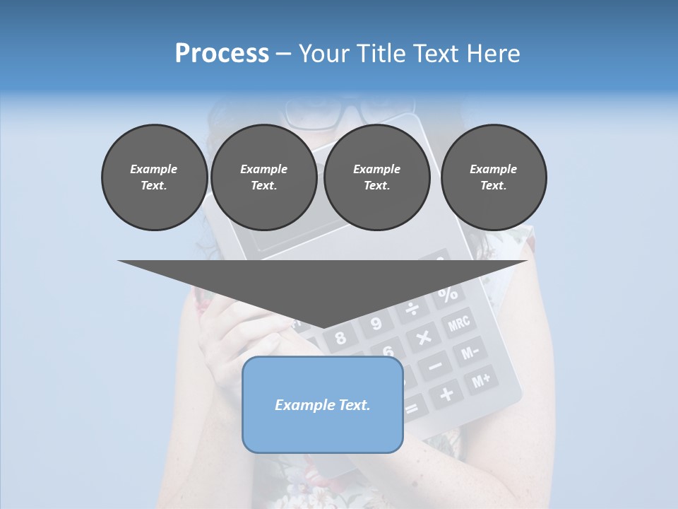 Brunette Sexy Female PowerPoint Template