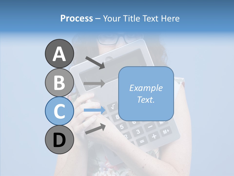 Brunette Sexy Female PowerPoint Template