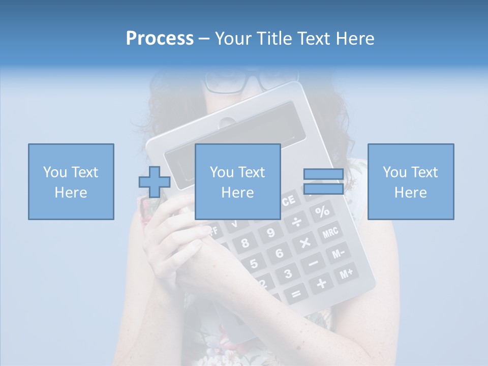 Brunette Sexy Female PowerPoint Template