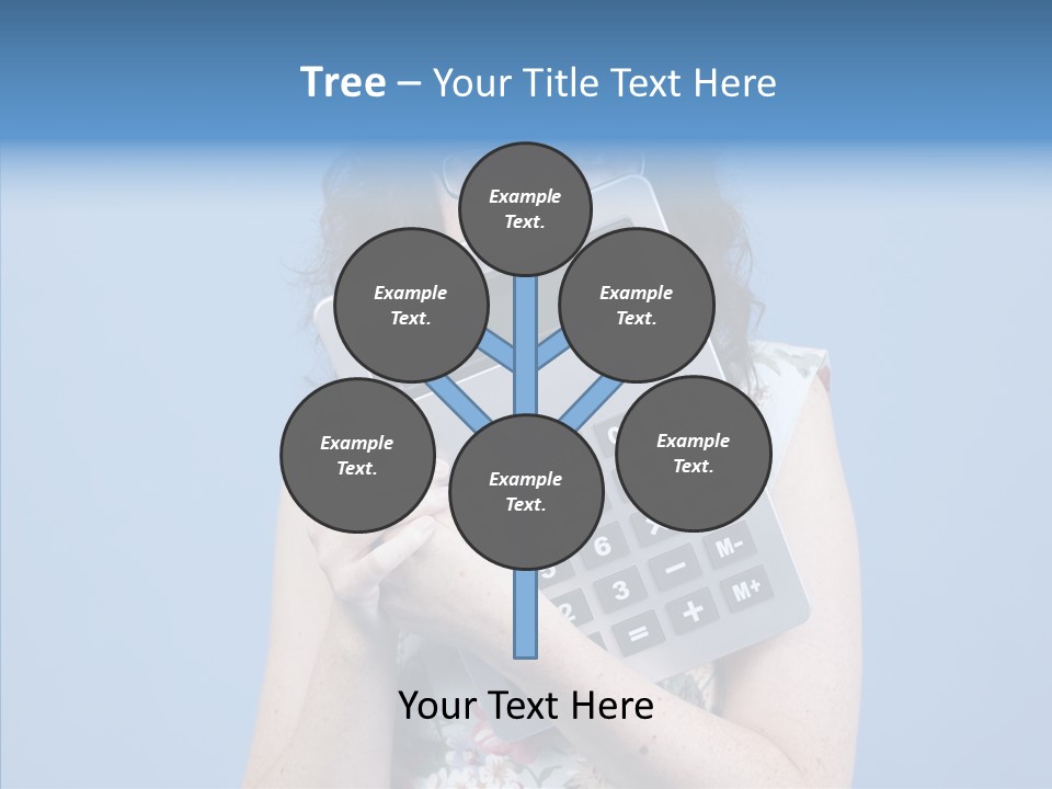 Brunette Sexy Female PowerPoint Template