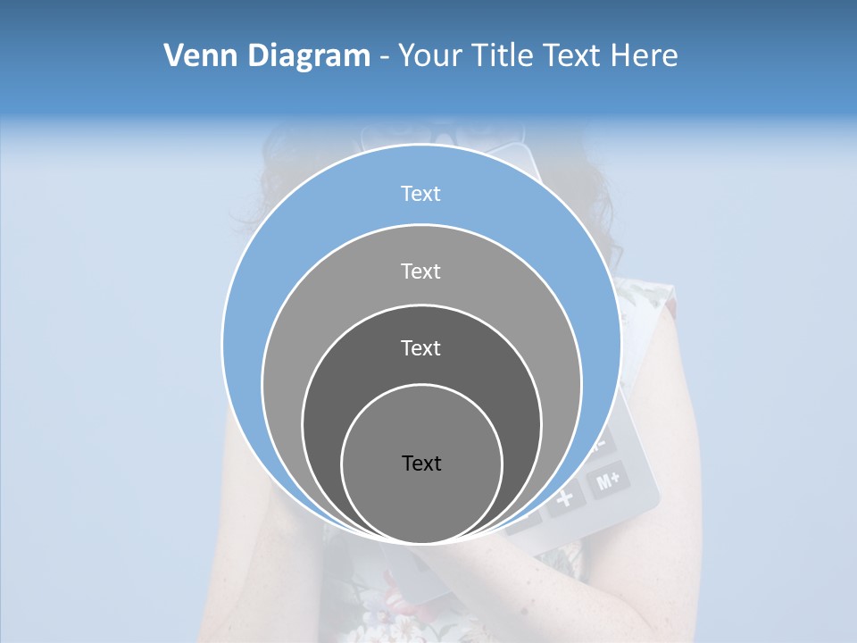 Brunette Sexy Female PowerPoint Template