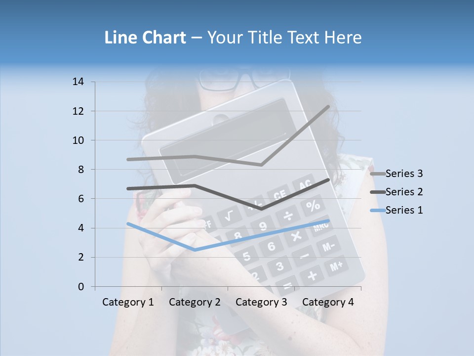 Brunette Sexy Female PowerPoint Template