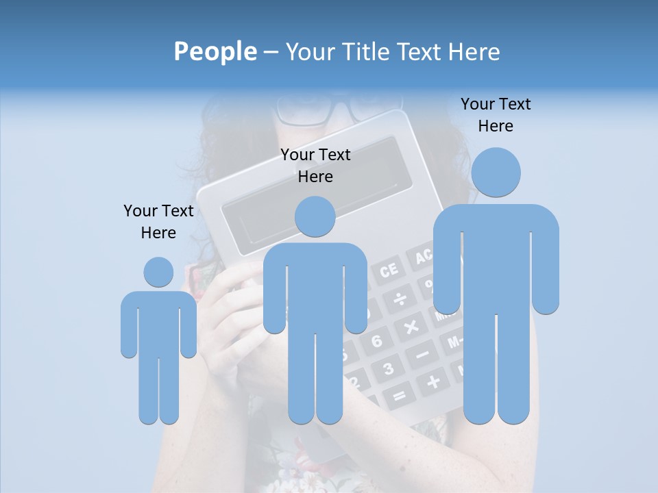 Brunette Sexy Female PowerPoint Template