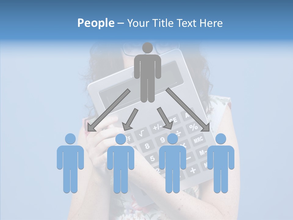 Brunette Sexy Female PowerPoint Template