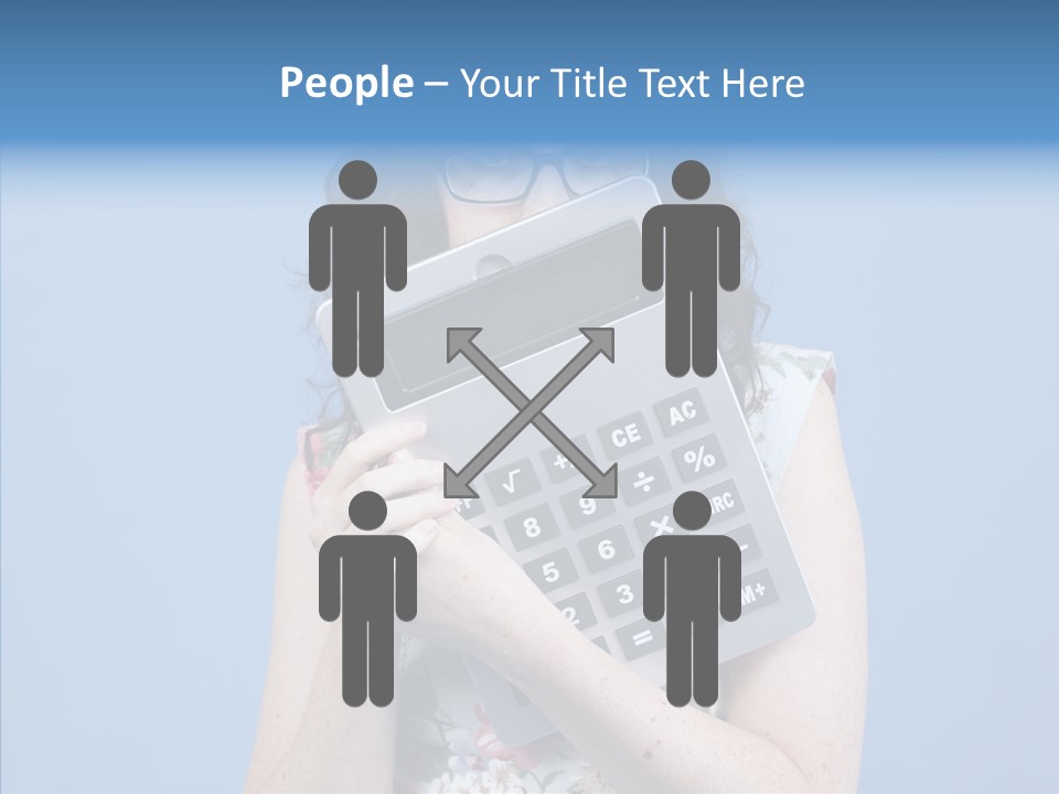 Brunette Sexy Female PowerPoint Template