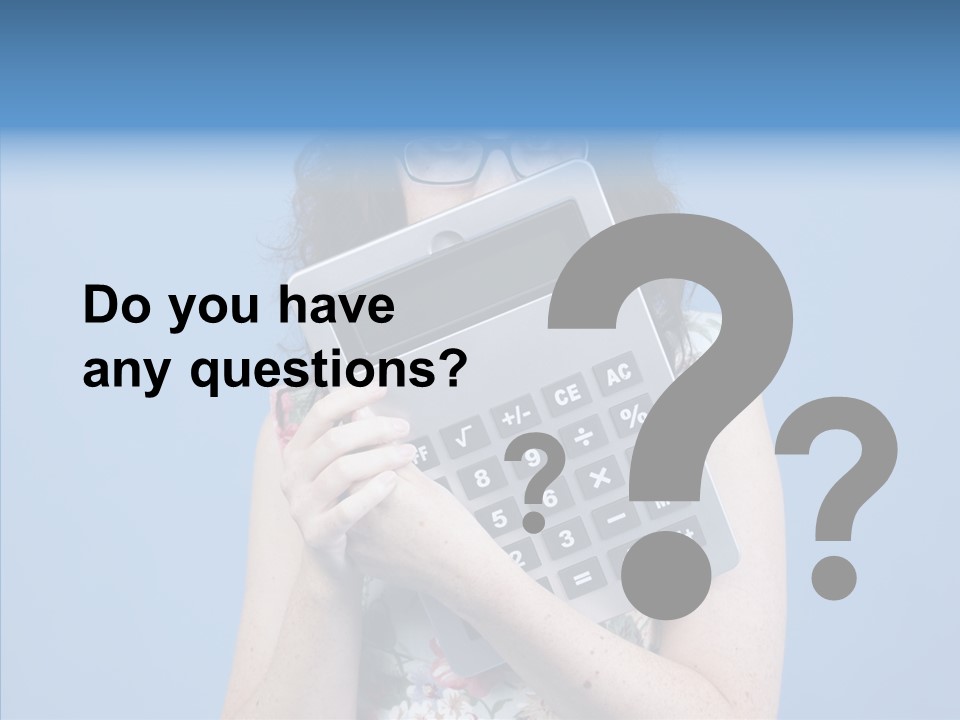 Brunette Sexy Female PowerPoint Template