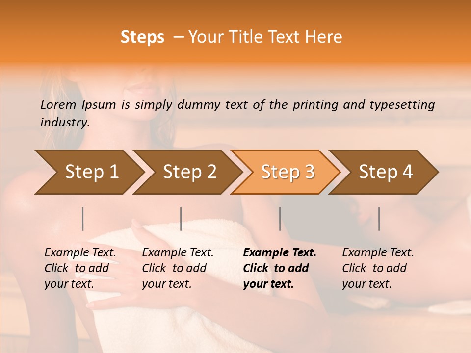 Harmony Enjoying Leisure PowerPoint Template