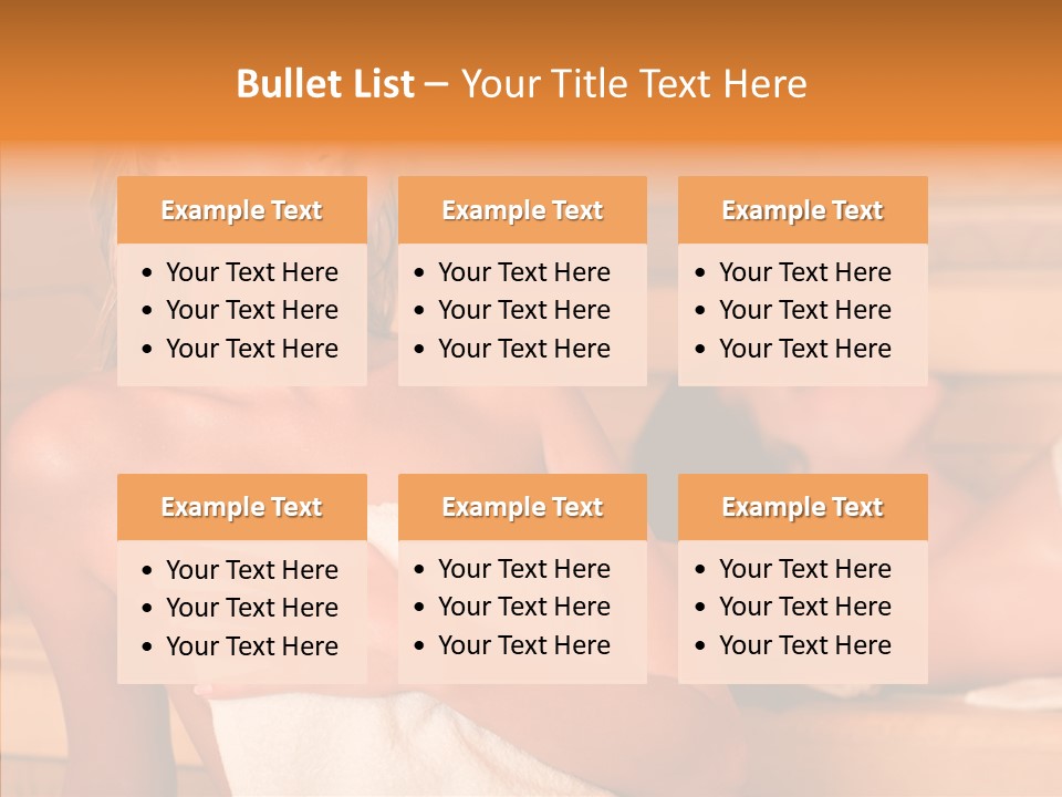 Harmony Enjoying Leisure PowerPoint Template