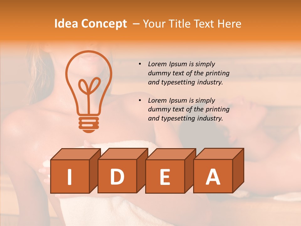 Harmony Enjoying Leisure PowerPoint Template