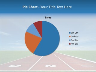 Running Line Contest PowerPoint Template
