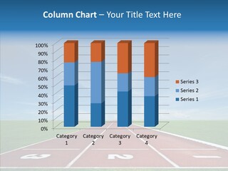 Running Line Contest PowerPoint Template