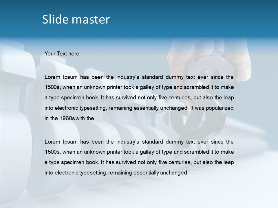 Red Pointer Choice PowerPoint Template