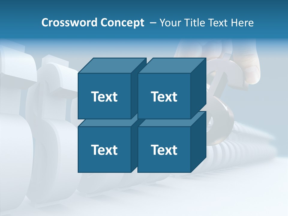 Red Pointer Choice PowerPoint Template