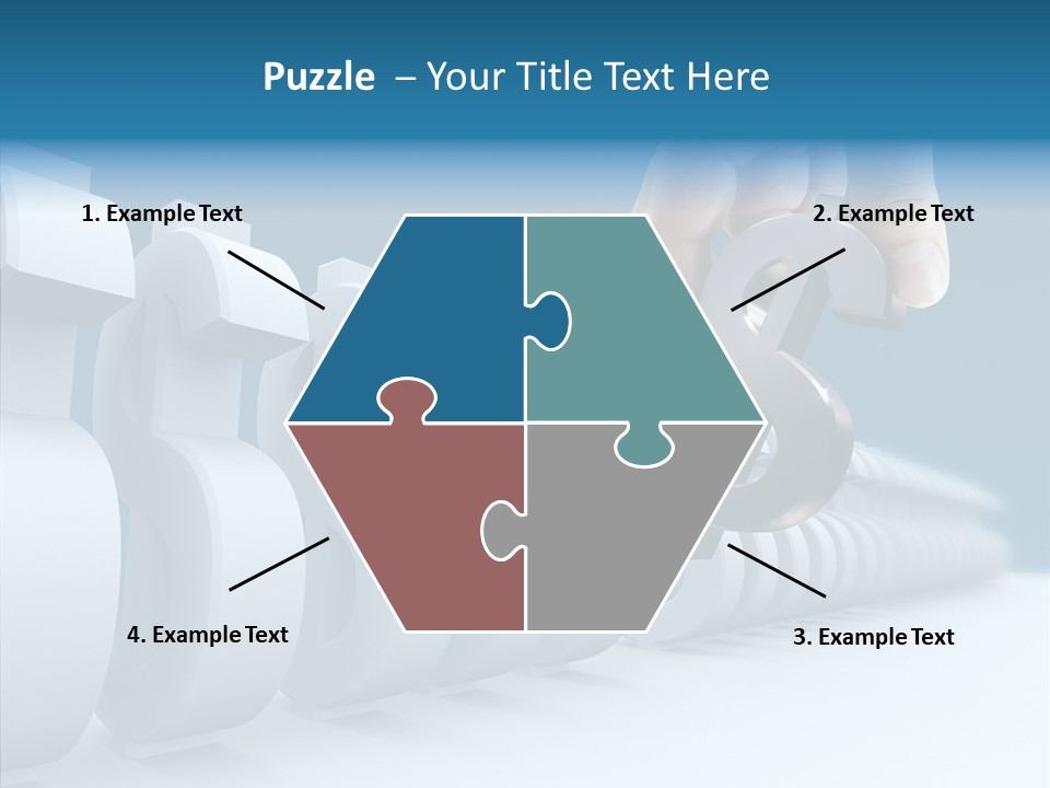 Red Pointer Choice PowerPoint Template