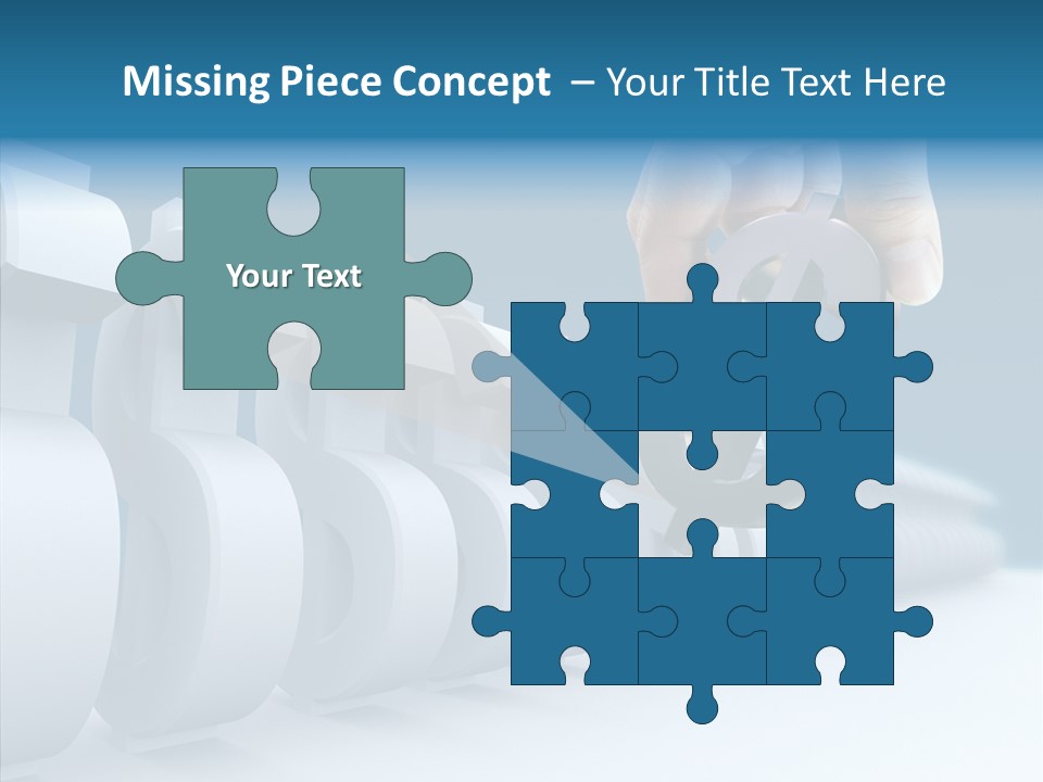 Red Pointer Choice PowerPoint Template