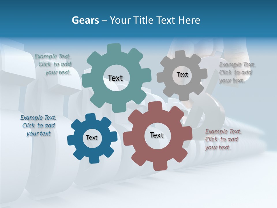 Red Pointer Choice PowerPoint Template