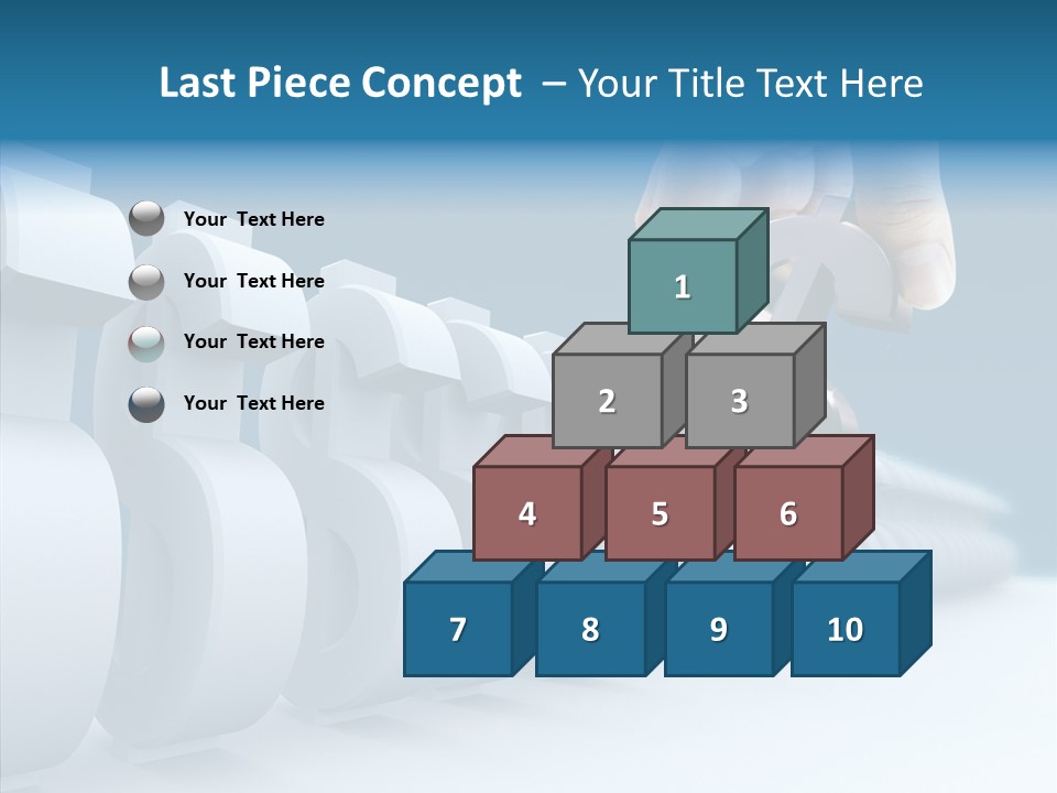 Red Pointer Choice PowerPoint Template
