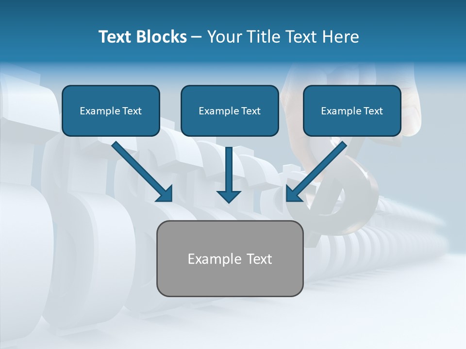 Red Pointer Choice PowerPoint Template