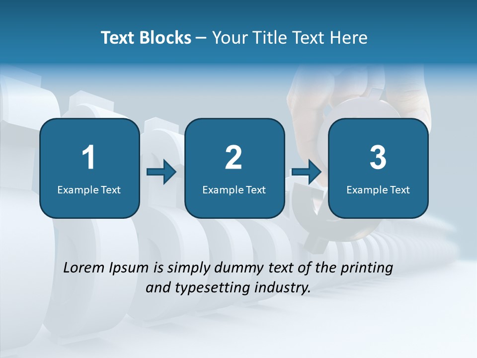 Red Pointer Choice PowerPoint Template