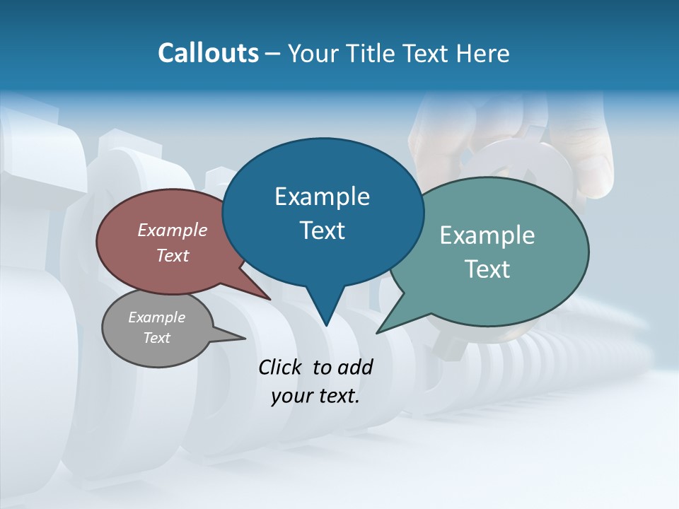 Red Pointer Choice PowerPoint Template