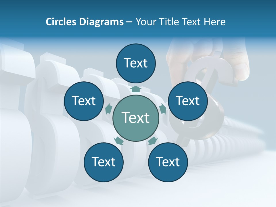 Red Pointer Choice PowerPoint Template