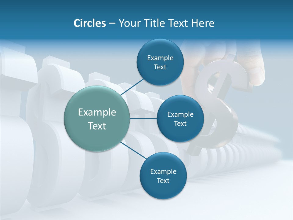 Red Pointer Choice PowerPoint Template