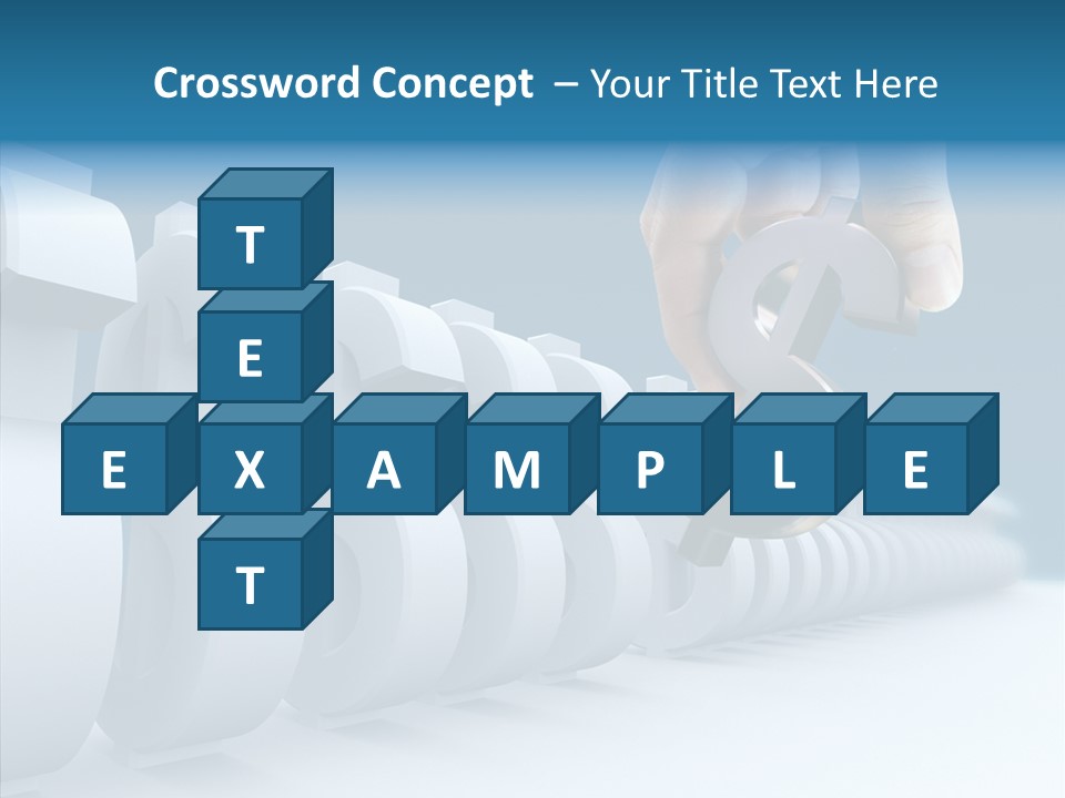 Red Pointer Choice PowerPoint Template